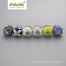 zhejiang ceramic door knobs drawer Chinese classic ceramic door knobs